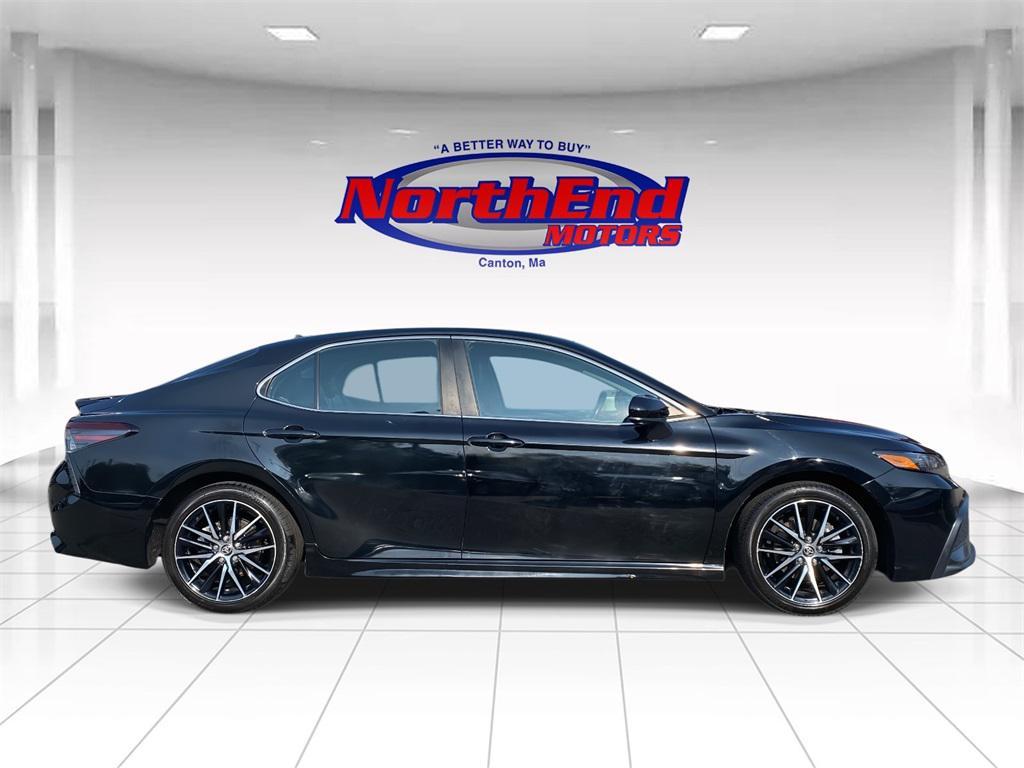 used 2021 Toyota Camry car, priced at $18,500