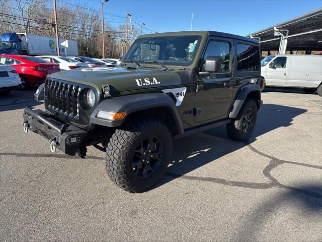 used 2022 Jeep Wrangler car, priced at $29,500