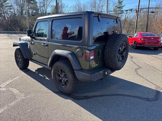 used 2022 Jeep Wrangler car, priced at $29,500