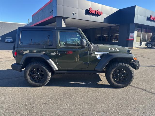 used 2022 Jeep Wrangler car, priced at $29,500