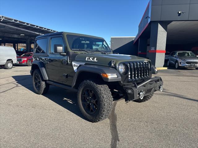 used 2022 Jeep Wrangler car, priced at $29,500