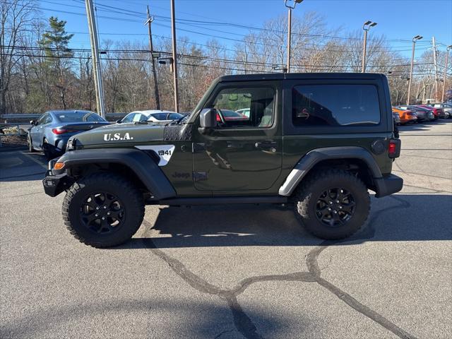 used 2022 Jeep Wrangler car, priced at $29,500