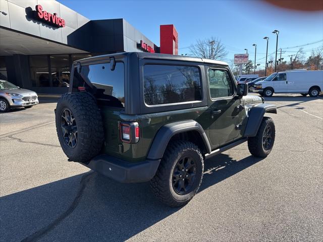 used 2022 Jeep Wrangler car, priced at $29,500