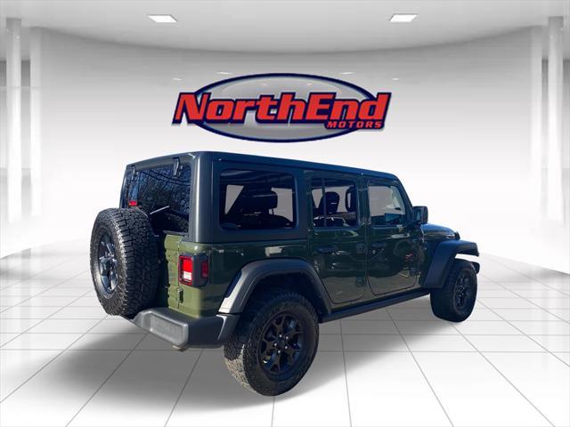 used 2021 Jeep Wrangler car, priced at $27,999