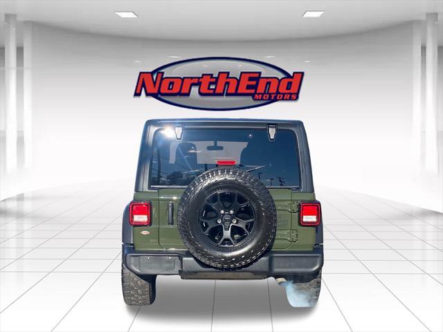 used 2021 Jeep Wrangler car, priced at $27,999