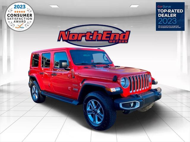 used 2021 Jeep Wrangler Unlimited car, priced at $32,500