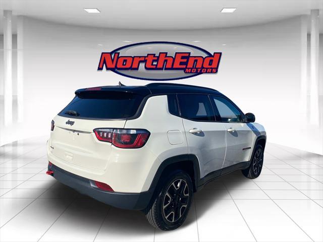 used 2020 Jeep Compass car, priced at $18,500