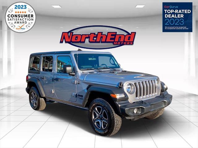 used 2021 Jeep Wrangler Unlimited car, priced at $29,500