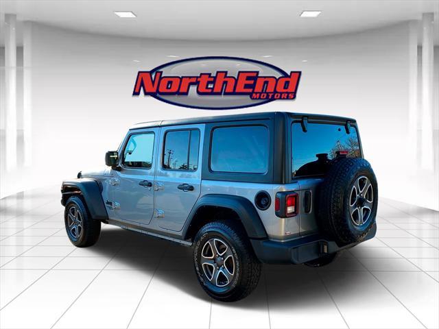 used 2021 Jeep Wrangler Unlimited car, priced at $29,500