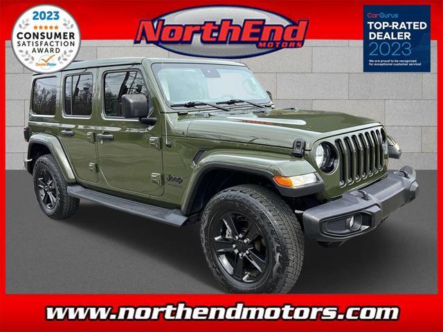 used 2021 Jeep Wrangler Unlimited car, priced at $38,899