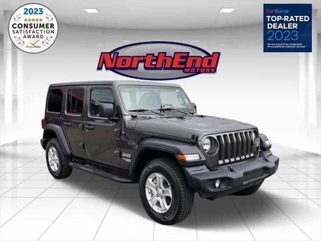 used 2021 Jeep Wrangler Unlimited car, priced at $30,999