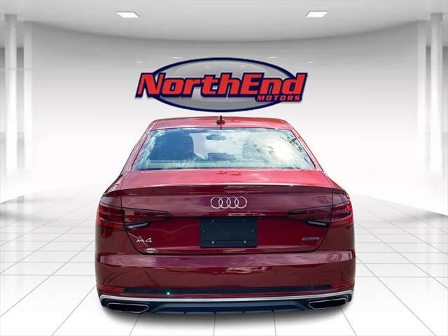 used 2019 Audi A4 car, priced at $25,500