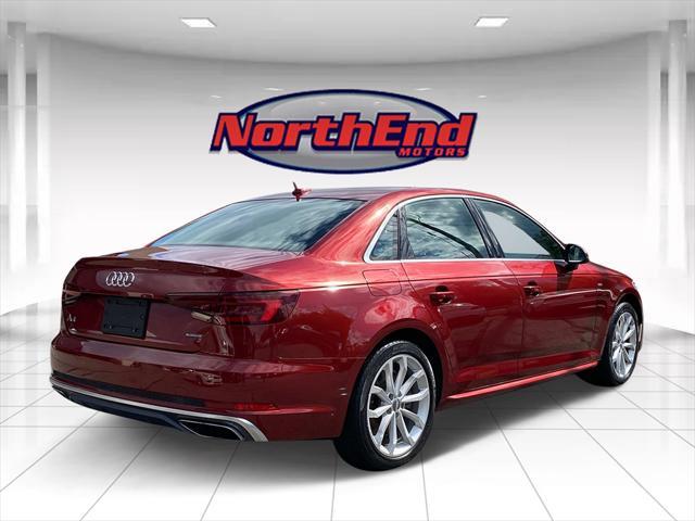 used 2019 Audi A4 car, priced at $25,500