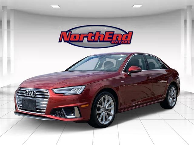 used 2019 Audi A4 car, priced at $25,500