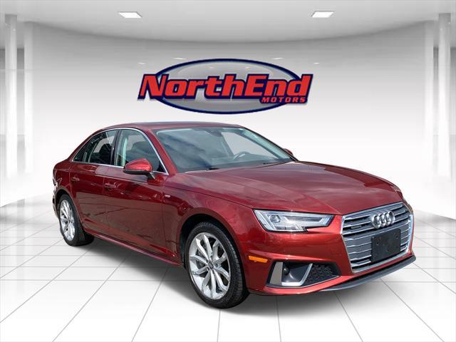 used 2019 Audi A4 car, priced at $25,500