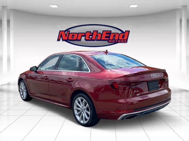 used 2019 Audi A4 car, priced at $25,500