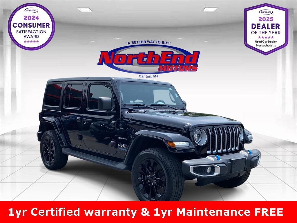 used 2022 Jeep Wrangler Unlimited 4xe car, priced at $30,998