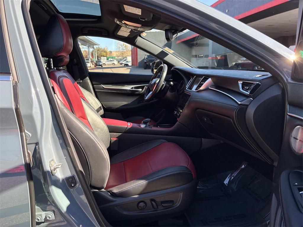 used 2022 INFINITI QX55 car, priced at $28,750