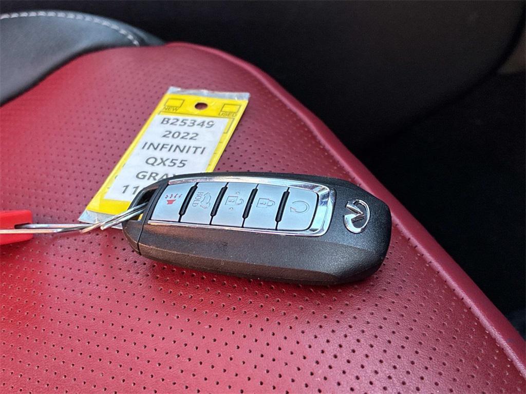 used 2022 INFINITI QX55 car, priced at $28,750
