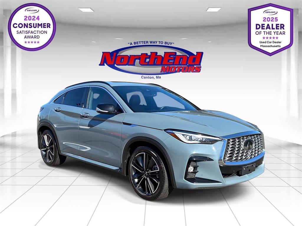 used 2022 INFINITI QX55 car, priced at $28,750