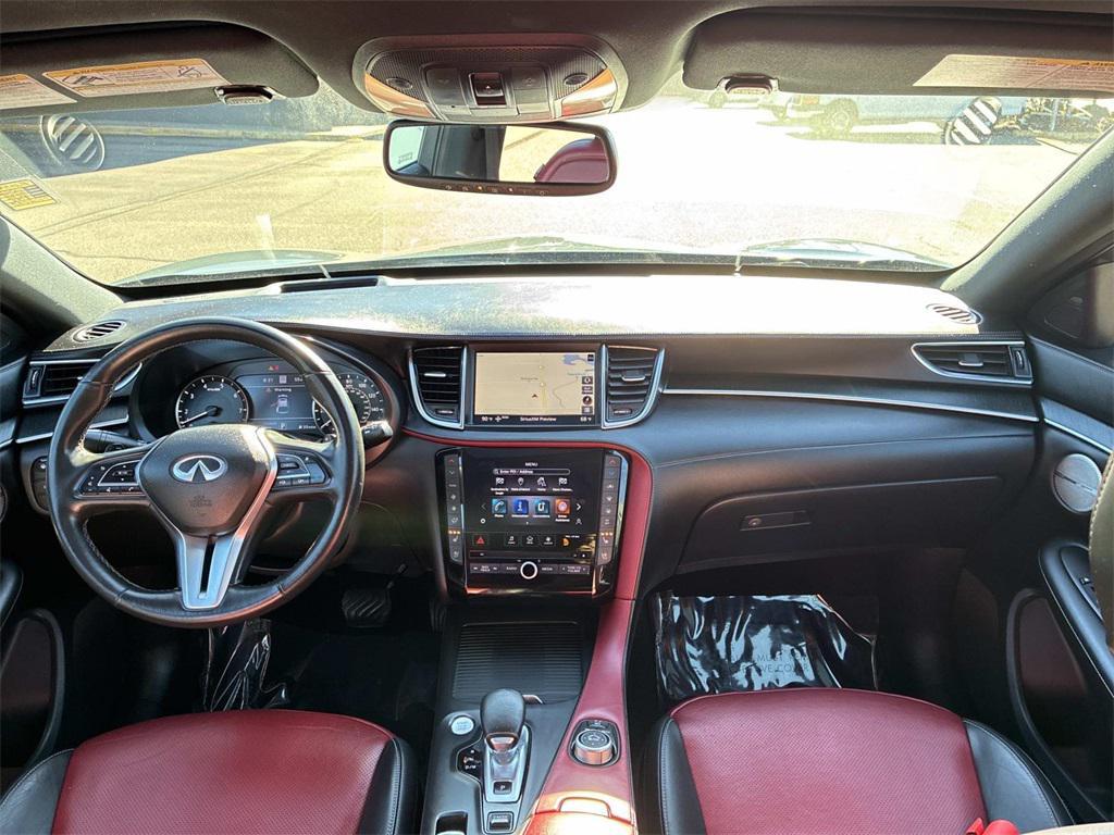 used 2022 INFINITI QX55 car, priced at $28,750