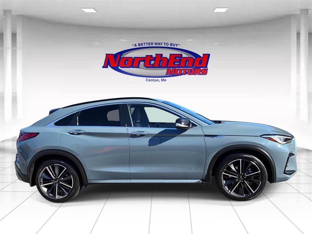 used 2022 INFINITI QX55 car, priced at $28,750