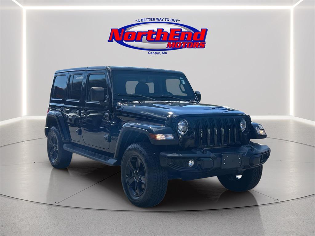used 2021 Jeep Wrangler Unlimited car, priced at $35,500