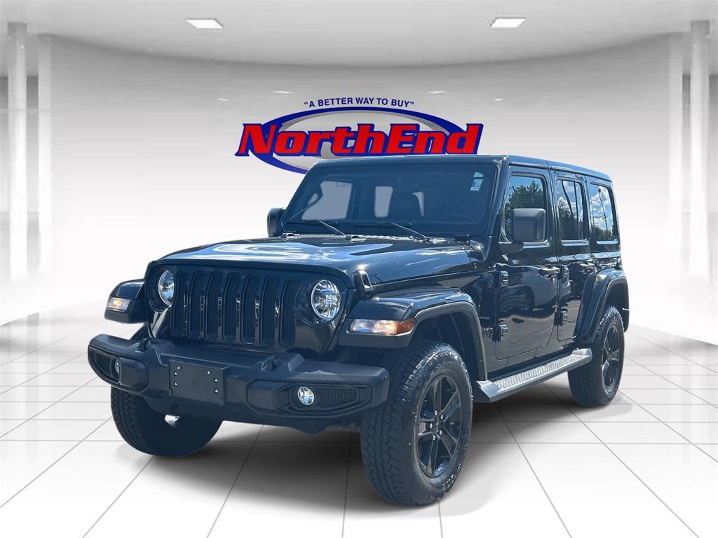 used 2021 Jeep Wrangler Unlimited car, priced at $37,500