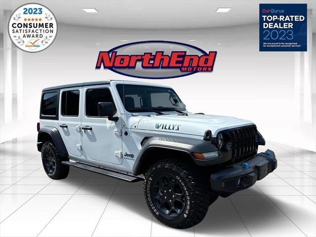 used 2023 Jeep Wrangler 4xe car, priced at $35,845