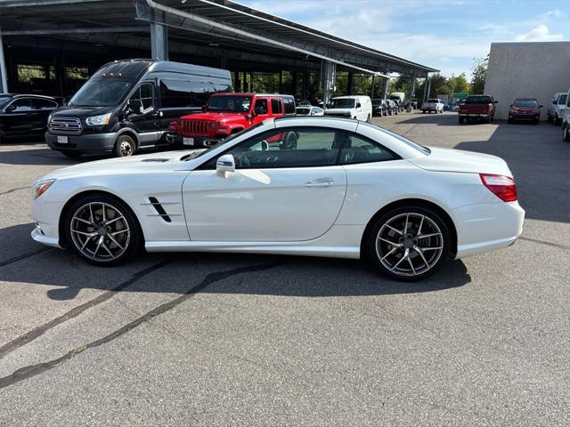 used 2015 Mercedes-Benz SL-Class car, priced at $33,990