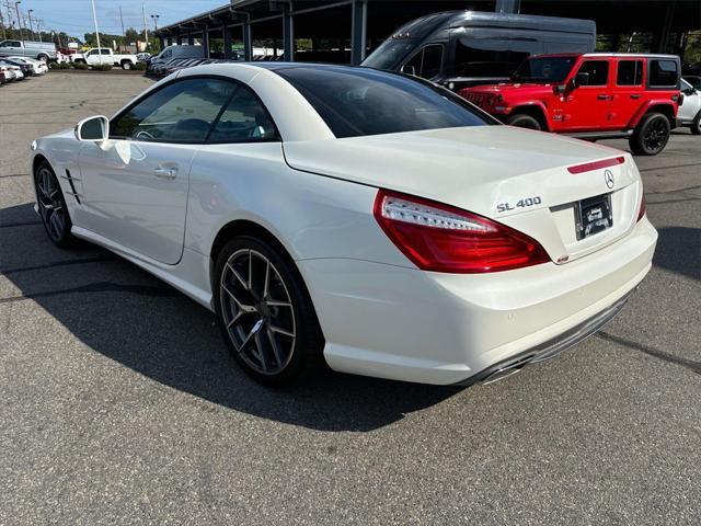 used 2015 Mercedes-Benz SL-Class car, priced at $33,990