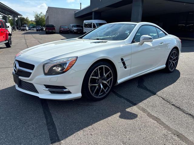 used 2015 Mercedes-Benz SL-Class car, priced at $33,990