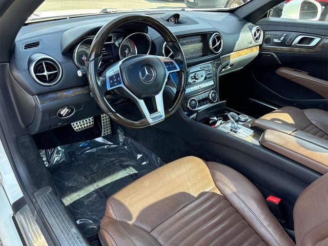 used 2015 Mercedes-Benz SL-Class car, priced at $33,990