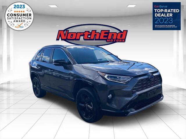 used 2021 Toyota RAV4 Hybrid car, priced at $32,489