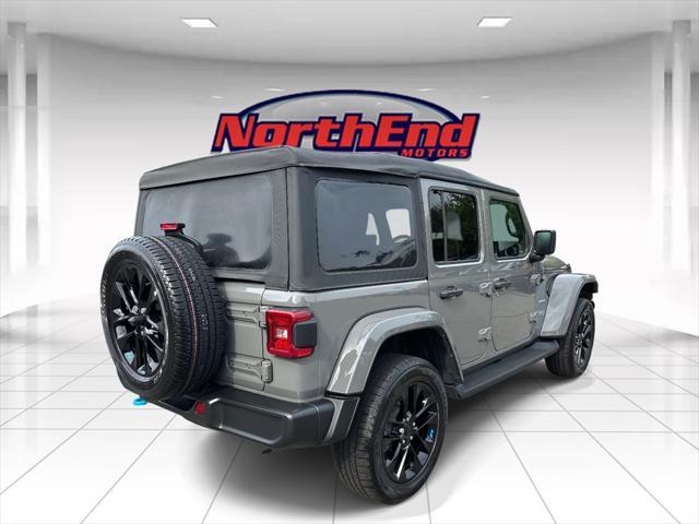 used 2022 Jeep Wrangler Unlimited 4xe car, priced at $28,990