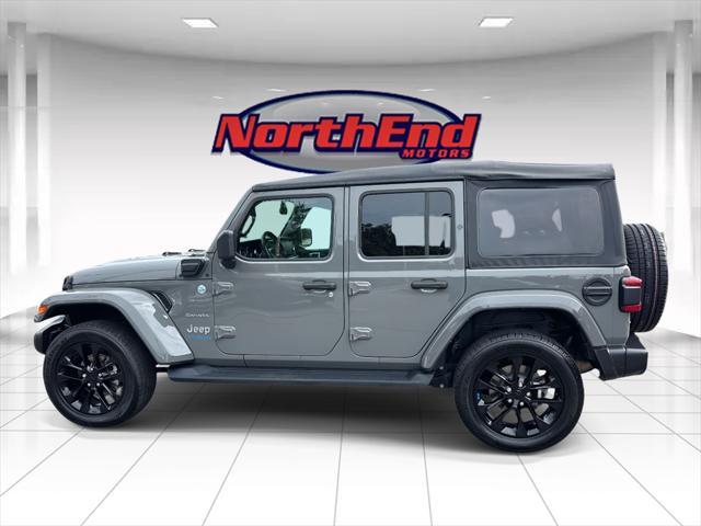 used 2022 Jeep Wrangler Unlimited 4xe car, priced at $28,990