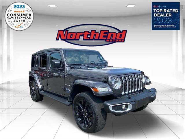 used 2021 Jeep Wrangler Unlimited car, priced at $33,500