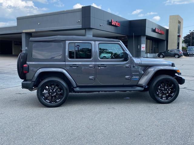 used 2021 Jeep Wrangler Unlimited car, priced at $34,500