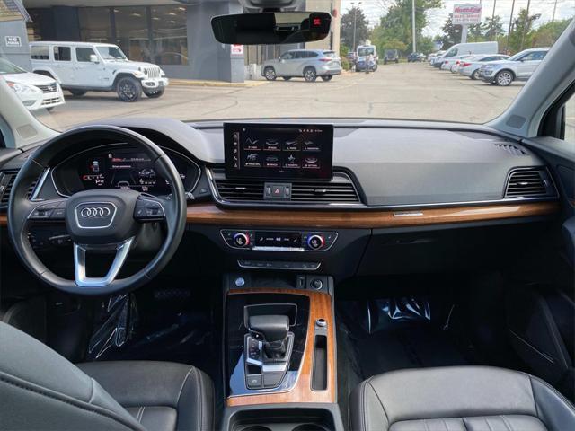 used 2023 Audi Q5 car, priced at $36,990