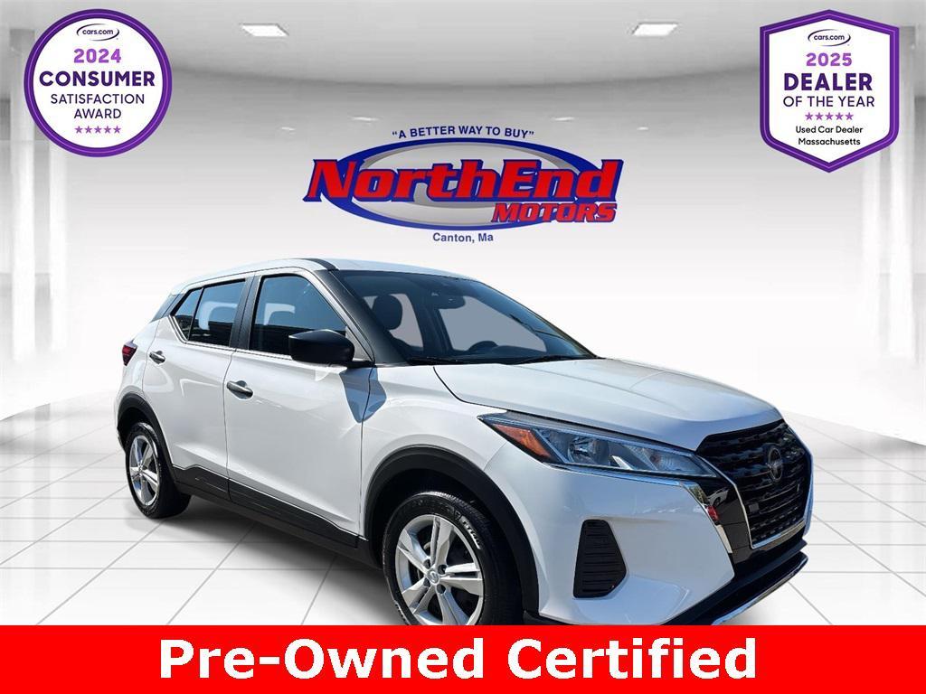 used 2022 Nissan Kicks car, priced at $18,500