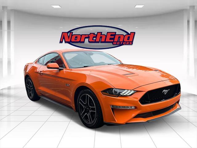 used 2021 Ford Mustang car, priced at $34,899