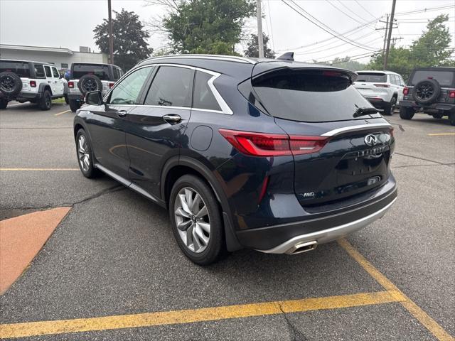 used 2022 INFINITI QX50 car, priced at $29,490