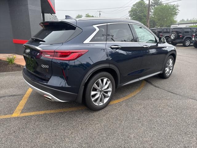 used 2022 INFINITI QX50 car, priced at $29,490