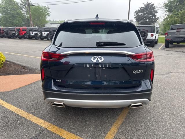 used 2022 INFINITI QX50 car, priced at $29,490