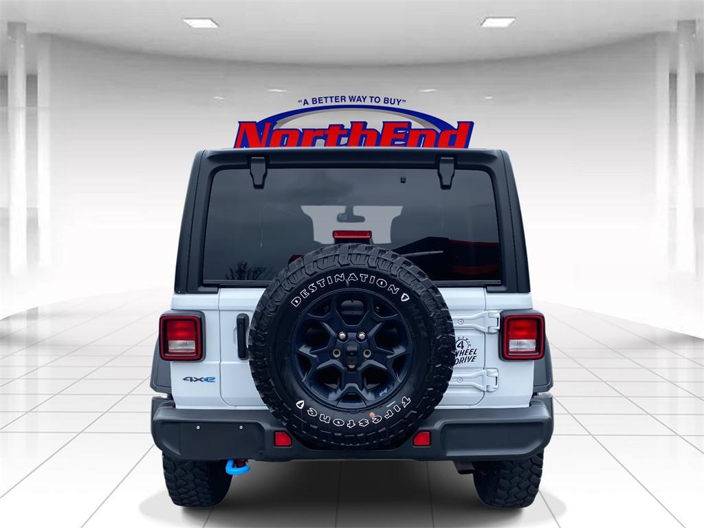used 2023 Jeep Wrangler 4xe car, priced at $31,900