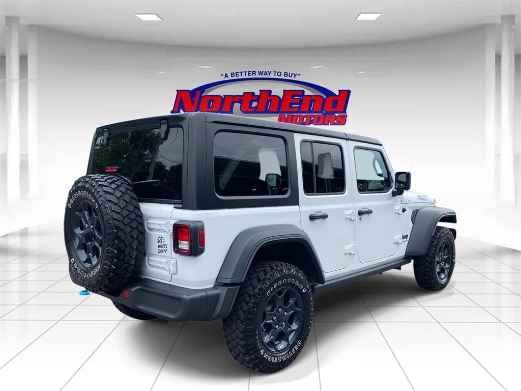 used 2023 Jeep Wrangler 4xe car, priced at $31,900