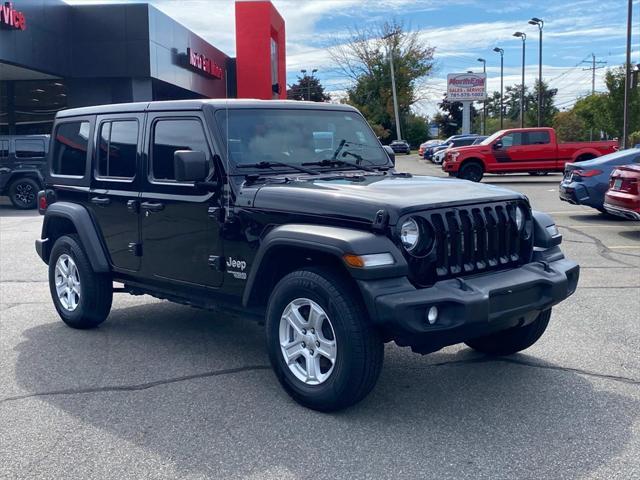 used 2021 Jeep Wrangler Unlimited car, priced at $28,990