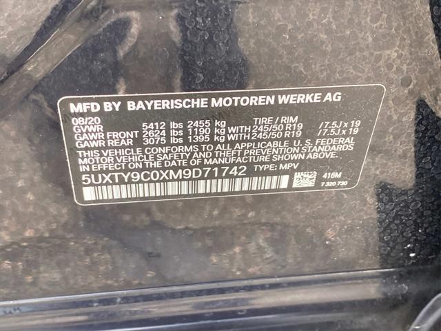 used 2021 BMW X3 car, priced at $38,990