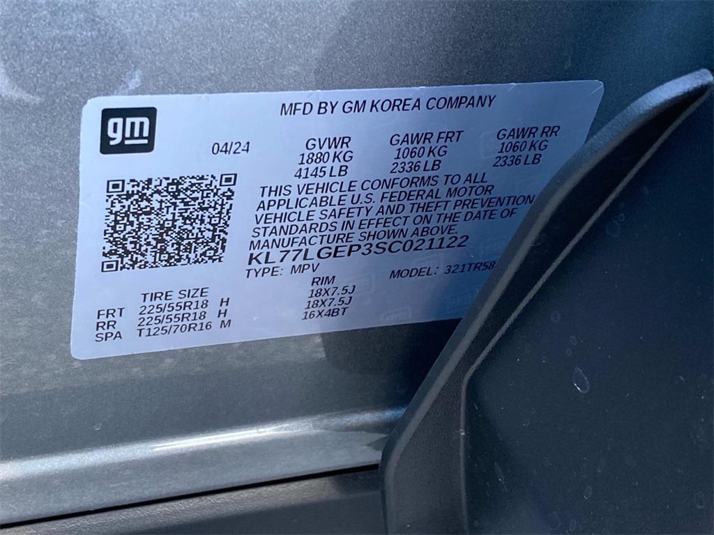 used 2025 Chevrolet Trax car, priced at $24,815