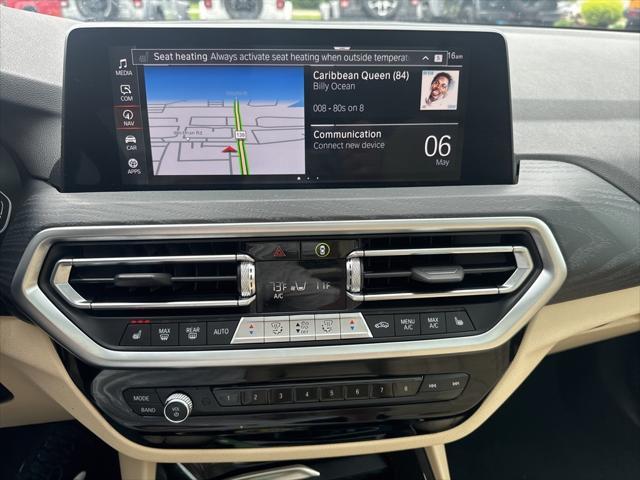 used 2022 BMW X3 car, priced at $27,990